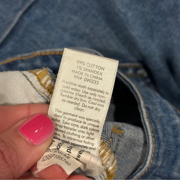 Pacsun Shorts High Rise Denim Jean Shorts Y2K Blue Size 29 - Picture 8 of 11